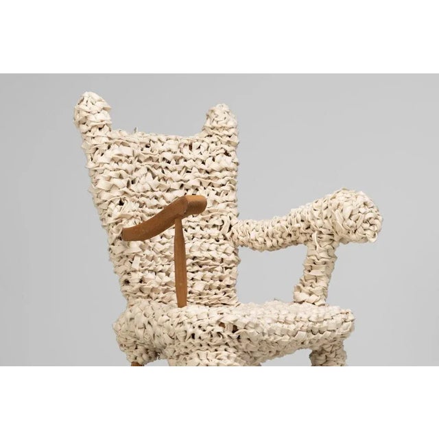 Set of Witness Chair and Ottoman by Jurgen Bey for Makkink, Netherlands, 2008 For Sale - Image 4 of 18