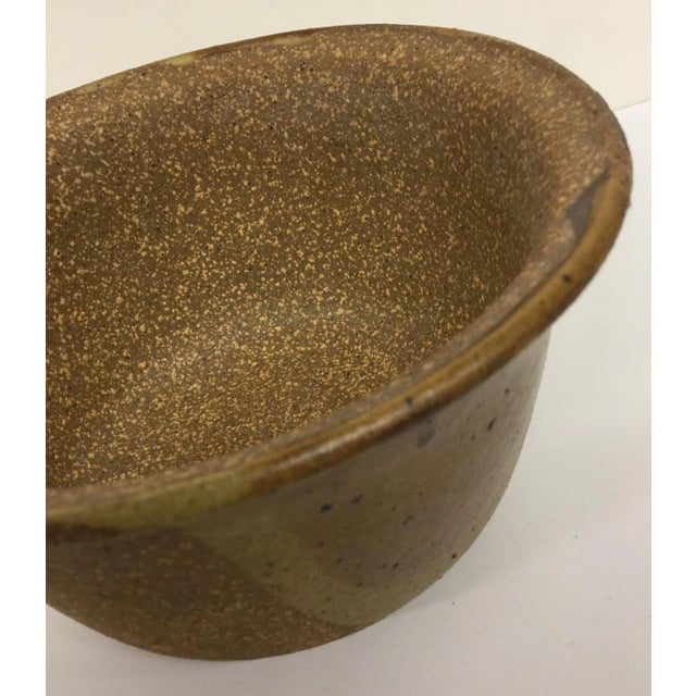 Green Stoneware Farmer's Bowl For Sale - Image 8 of 11