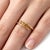 Not Yet Made - Made To Order Natural Citrine Channel-Set Wrap Ring - Wedding Engagement Bypass Ring Us 7 For Sale - Image 5 of 7