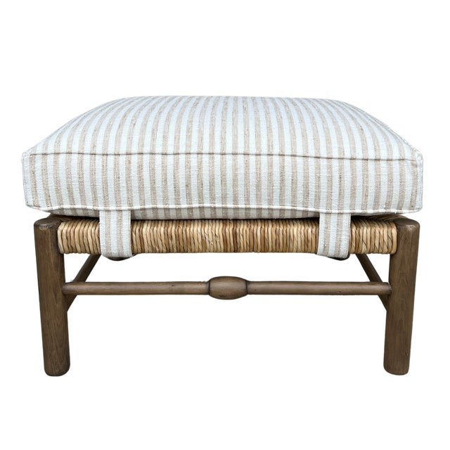 Cr Laine June Rush Chair and Ottoman Set For Sale - Image 10 of 13