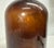 Large Rare Antique 1800's Hand Blown Amber Glass Demijohn Carboy Wine Bottle Jar For Sale - Image 4 of 13