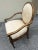 French Mid 20th Century Louis XVI Style French Armchair For Sale - Image 3 of 12