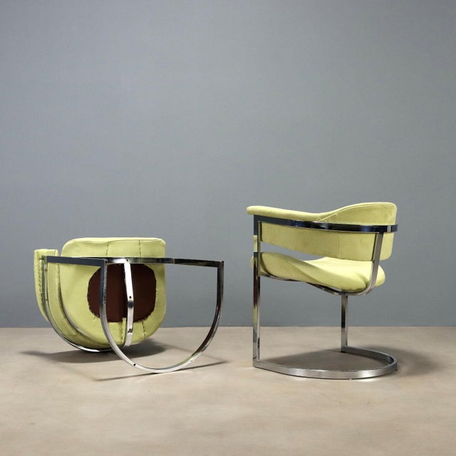 Vintage Chairs by Vittorio Introini, 1970s, Set of 6 For Sale - Image 9 of 10
