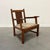 Dutch Hague School Art Deco Oak Armchair, 1920s For Sale - Image 4 of 16
