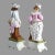 Ceramic Antique Pair of French Porcelain Figural Statues & Plinths by G. R. Brevet, Circa 1880 For Sale - Image 7 of 12