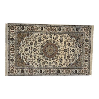 1980s Indo Persian Nain , 2'8" X 4'2" For Sale
