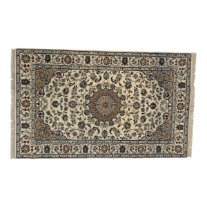 1980s Indo Persian Nain , 2'8" X 4'2"