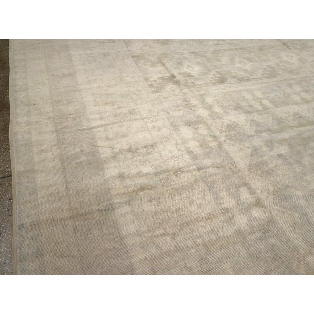 Rustic Galerie Shabab Collection Mid-20th Century Moroccan Oversize Carpet For Sale - Image 3 of 8