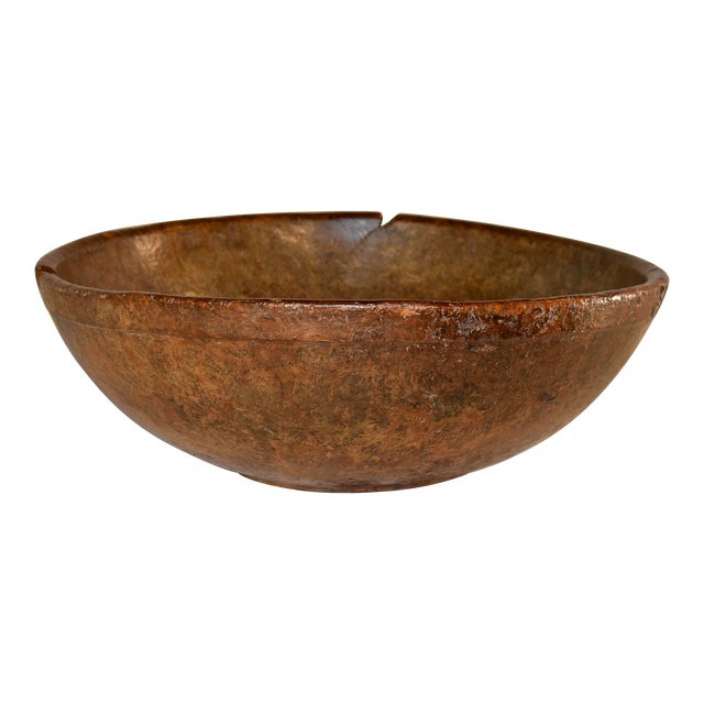 18th Century Very Large Burl Bowl For Sale
