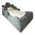 Elora Arched Upholstered Bed Frame Twin Trundle Eucalyptus Performance Velvet For Sale