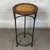 Vintage High Stool in Metal, Leather and Rattan, 1970s For Sale - Image 11 of 11