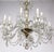 1900s Cut Crystal George III Chandelier With Faceted Column For Sale - Image 4 of 12