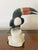 Stone 1960s Large Toucan Bird Semiprecious Stone Carved Bird Figurine For Sale - Image 7 of 8