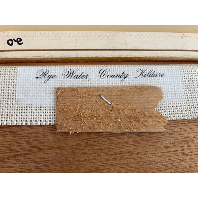 1980s National Gallery of Ireland Rye Water County Kildare by William Davis Irish Landscape For Sale - Image 4 of 5