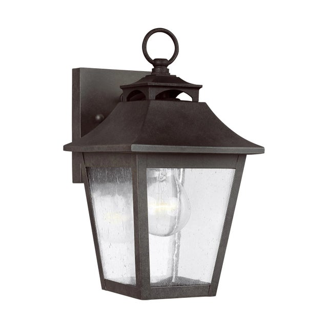 Traditional Sean Lavin by Visual Comfort Studio Galena Extra Small Lantern, Sable For Sale - Image 3 of 3