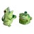 Italian Frog Sugar Bowl and Creamer Set For Sale