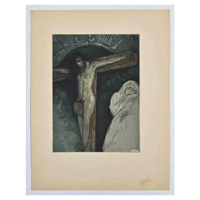 Édouard Chimot, The Aphrodite, Etching, 1929 For Sale