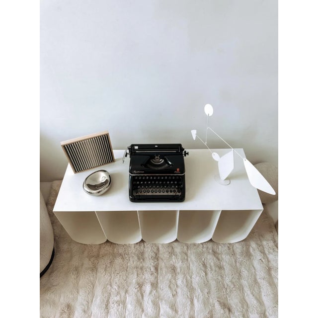 Vintage Optima Elite Black Typewriter, 1950s For Sale - Image 15 of 18