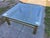 Vintage Mid Century Modern Milo Baughman Style Brass & Glass Coffee Table For Sale - Image 11 of 12