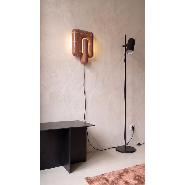 Maroon U 013 Wall Lamp by Rollo Studio For Sale - Image 8 of 10