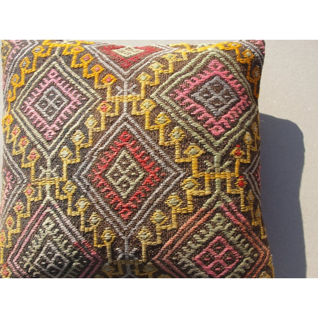 Kilim Rug Pillow Cover For Sale - Image 10 of 10