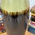 Tall Olive & Charcoal Ceramic Vase with Amber Drip Glaze For Sale In New York - Image 6 of 10