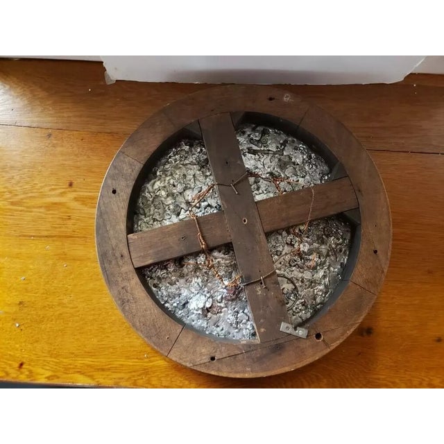 Silver 1960s American Brutalist Mixed Media Found Object Mechanical Components Assemblage Wall Plaque Art For Sale - Image 8 of 9