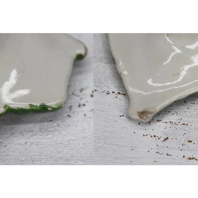 Trompe l'Oeil 1900s Corn on the Cob Small Platter, Portuguese, Earthenware For Sale - Image 12 of 13