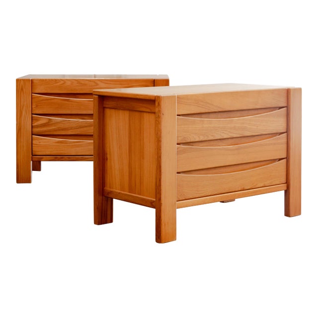 1970s Maison Regain | Elmwood Chests - Set of 2 For Sale