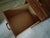 Desk - 2 File Cabinets + Desktop Walnut Wood Portable 3 Pc Retro Wooden Desk Euc For Sale - Image 11 of 13