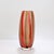 Mid-Century Modern Murano Italian Glass Red & Purple Striped Vase For Sale In Philadelphia - Image 6 of 13