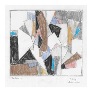 1979 Bruce Boice Routine 3 Modern Drawing For Sale