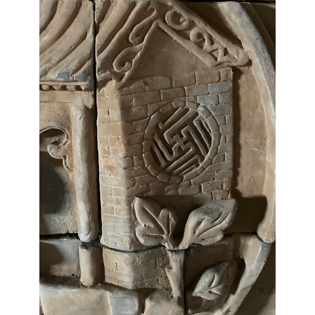 Chinese Stone Carving in Shadow Box For Sale - Image 6 of 13