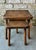 Rustic European Pair of Small Vintage Wooden Nesting Side Tables, France For Sale - Image 3 of 12