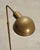 Art Deco Style Patinated Brass Adjustable Pharmacy Floor Lamp For Sale - Image 10 of 15