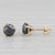 Gemstone Information: - Natural Diamonds - Total Carats - 2.25ctw Cut - Round Brilliant Color - Black Metal: 14k Yellow...