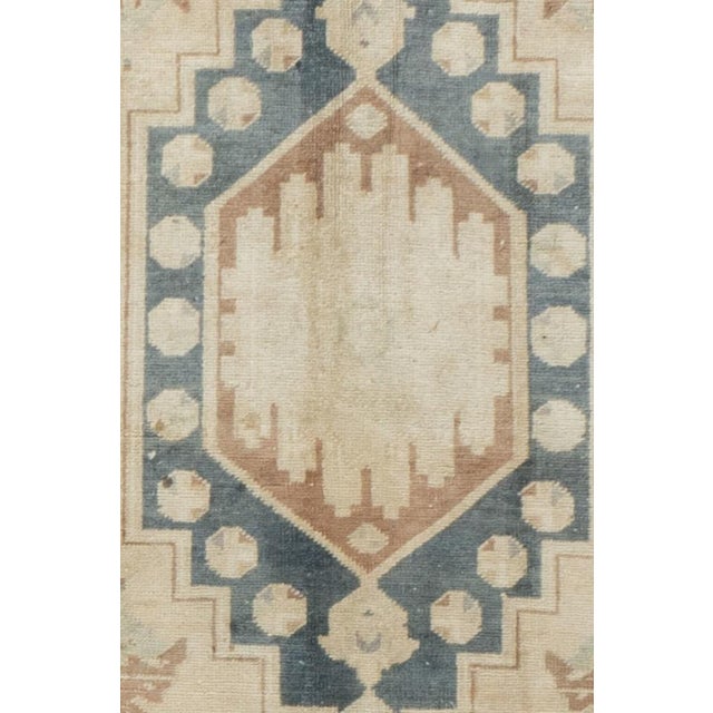 Vintage Turkish Oushak Rug 4'3 X 7'6 For Sale - Image 4 of 8
