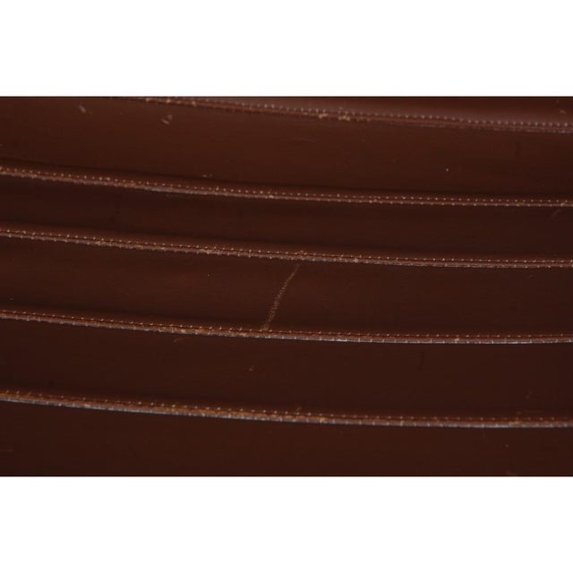 PK-20 Chair in Brown Leather by Poul Kjærholm, 1990s For Sale - Image 12 of 17