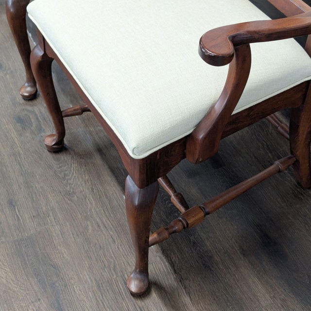 Bob Timberlake for Lexington Solid Cherry Queen Anne 9-Piece Extendable Dining Set For Sale - Image 12 of 14