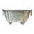 Late 19th C Antique Hollywood Regency Boho Chic Hand Wrought Hammered Silverplate Planter. For Sale
