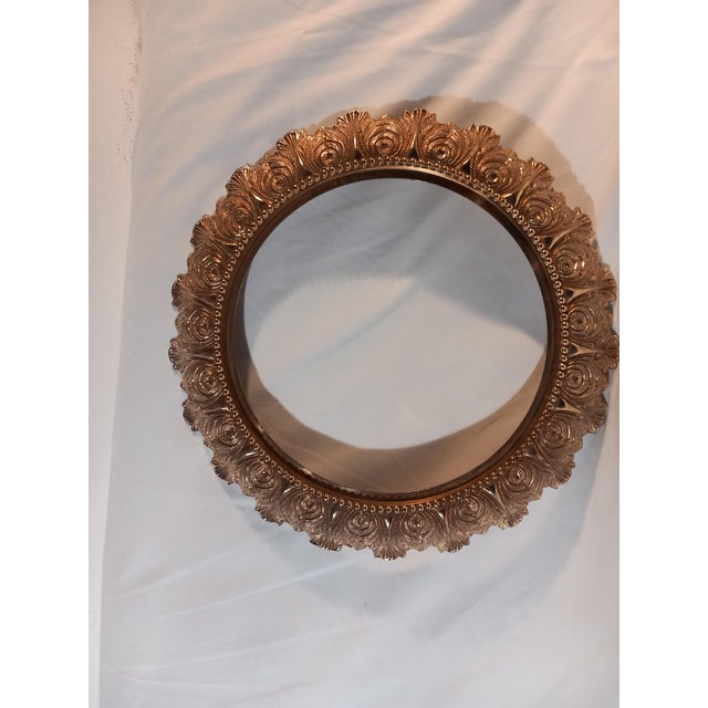 Gold Vintage Ceiling Light with Glass Shade and Gilded Bronze Fittings, 1970s For Sale - Image 8 of 14