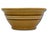 Nice Antique Thick & Heavy 9.25 Inch Brown & White Banded Yellow Ware Kitchen Batter Mixing Bowl Late 1800s For Sale - Image 14 of 14