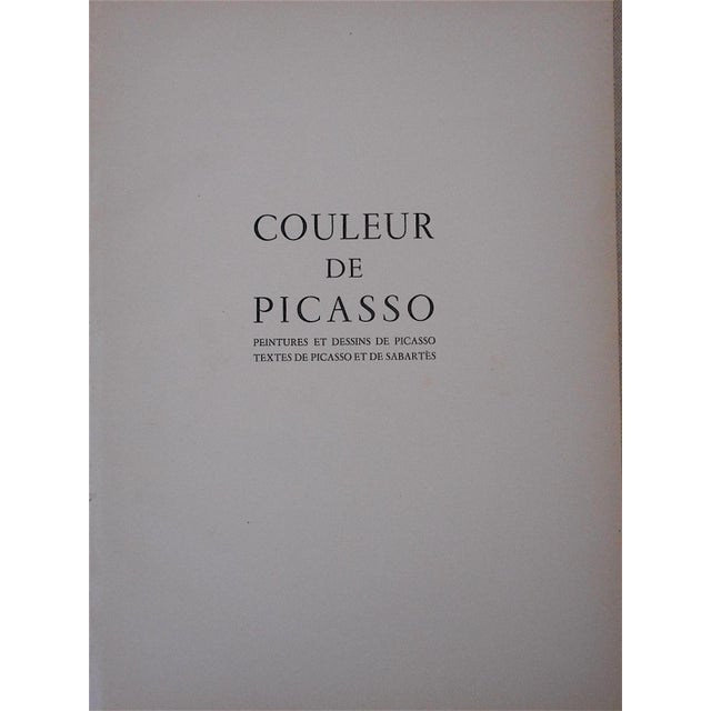 Vintage Mid 20th C. Limited Edition Picasso Lithograph - From Verve Art ...