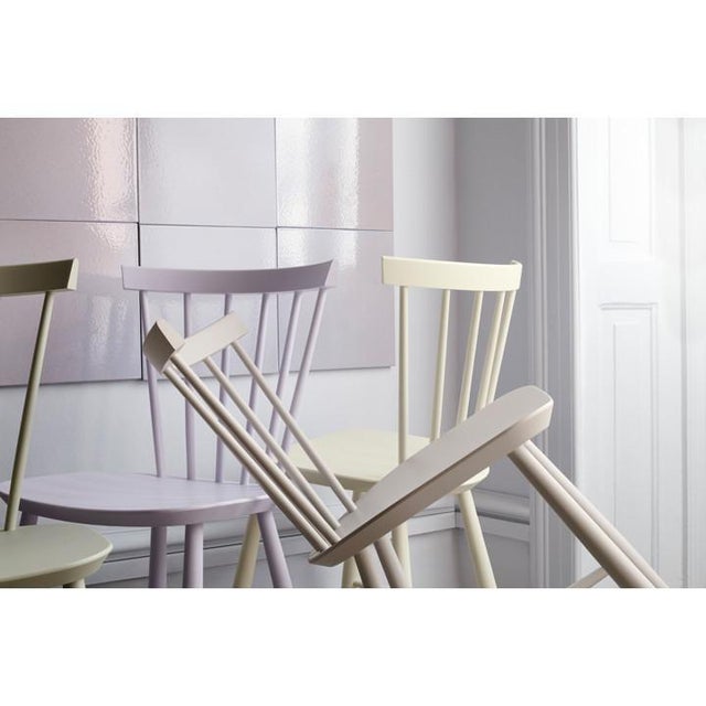 Dark Blue J46 Chair from FDB Møbler For Sale - Image 12 of 18