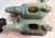 2 Antique Chinese Dragon Celadon Jade Vessels Custom Stands Qing Republic Era For Sale In Los Angeles - Image 6 of 12