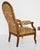Italian Reclining Upholstered Armchair of Walnut, 19th Century For Sale - Image 4 of 18
