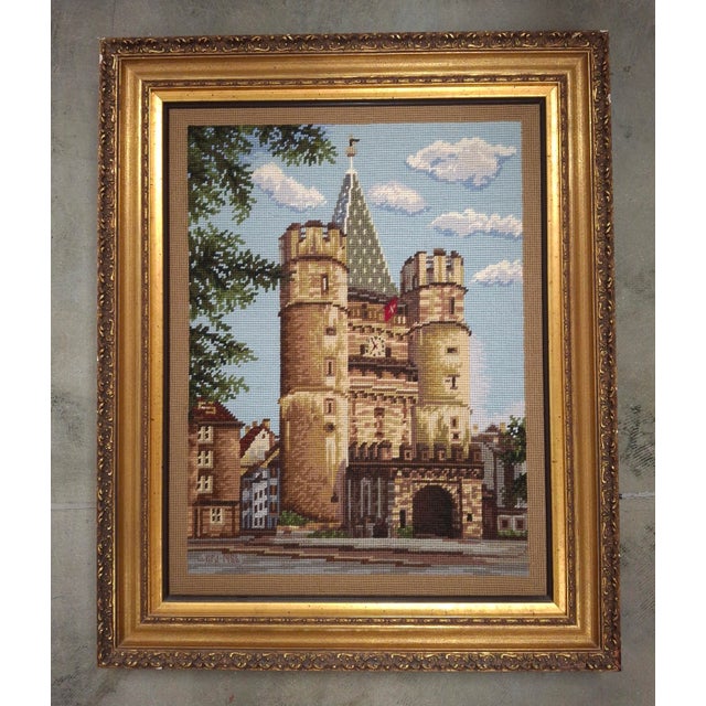 Rosemary Pipkin Jackson ( American, 20th Century). Title: Baseler Tor, CH Old Gate in Basel, Basel Switzerland. Original...