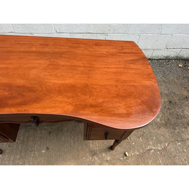 Early 20th Century Early 20th Century French Louis XV Style Vanity Table Desk For Sale - Image 5 of 14