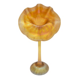 Jack-in-the-Pulpit Vase from Tiffany, 1906 For Sale