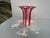 Ruby Red Crystal Vase from Val Saint Lambert For Sale - Image 3 of 18